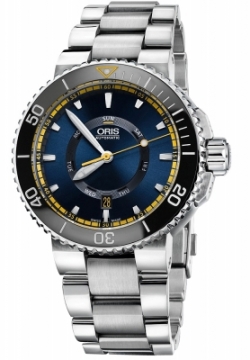 Buy this new Oris Great Barrier Reef 01 735 7673 4185-Set MB mens watch for the discount price of £1,443.00. UK Retailer.